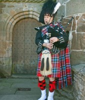 Silver Thistle Piping